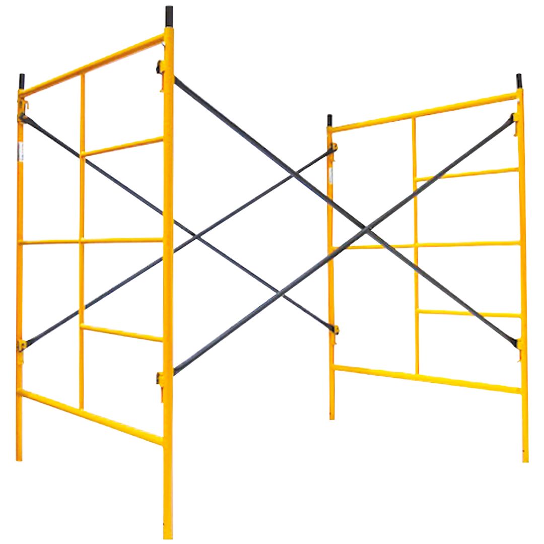 Cuerpo de Andamio<br> de Acero Esmaltado <br />Marca DACAME <br />(2 Marcos + 2 Crucetas)