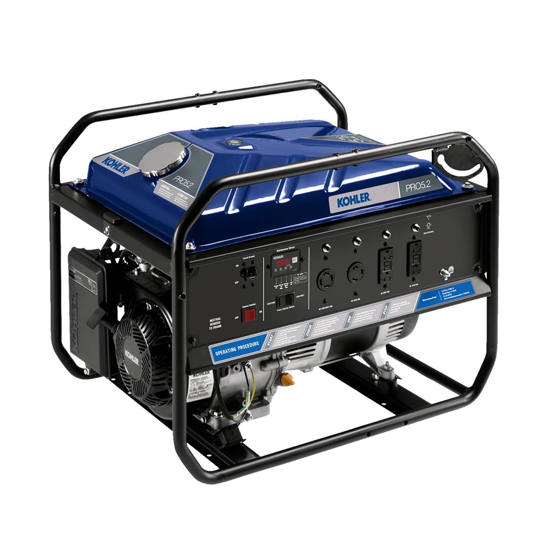 Generador Eléctrico <br/>Marca KOHLER <br/>Capacidad 5.2 KW<br/>Modelo PRO5.2 <br/>Motor Kohler CH440